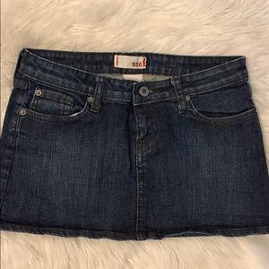 Thrifted BDG mini denim skirt
